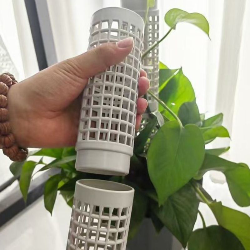 Sphagnum Moss Dry - 6pcs White Modular Vertical Plant Columns