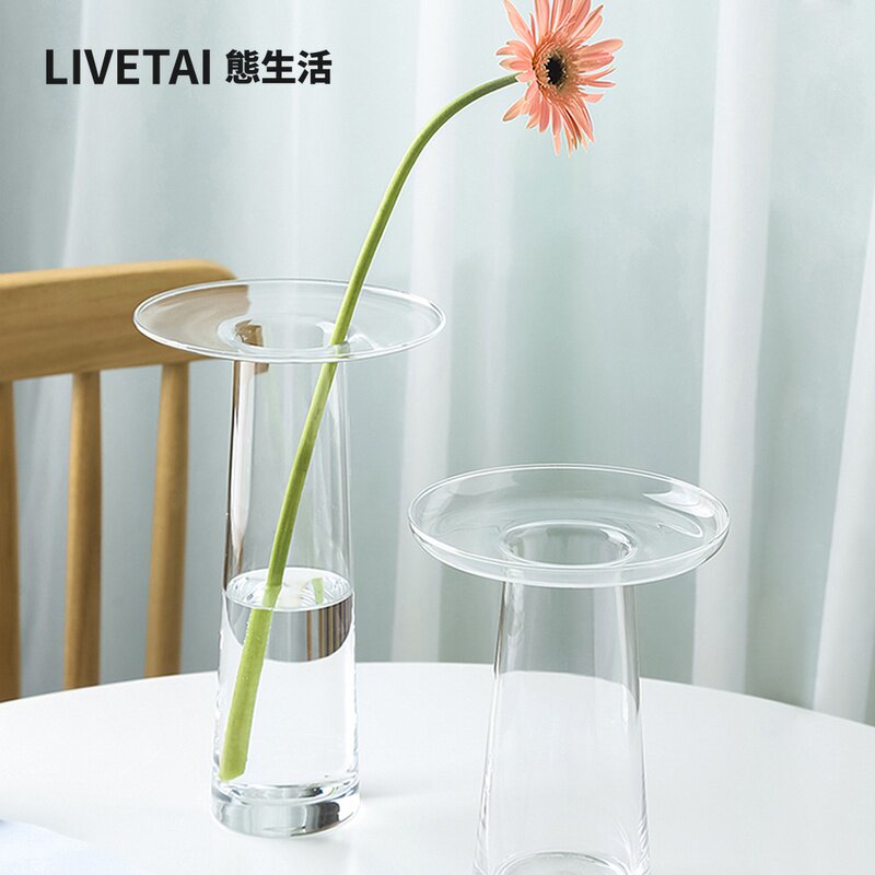 LIVETAI Transparent T-Shape Hy - đánh giá và giá Propagation Station Vase