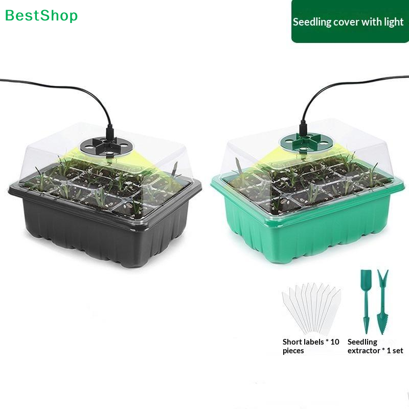 6/12-Cell Home Seed Starter Tr - đánh giá và giá Humidity Dome Kit