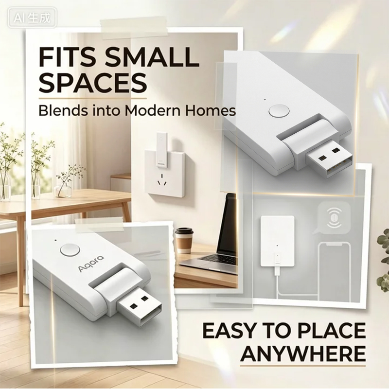 Aqara Hub E1 Mini USB Powered  - đánh giá và giá Xiaomi Hub Mijia Hub