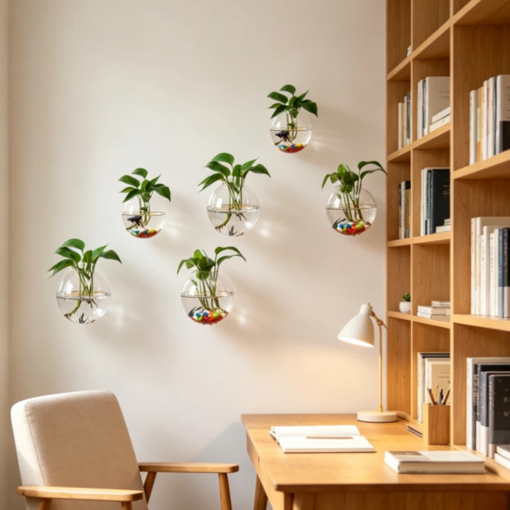 Wall Hanging Glass Hydroponic  - đánh giá và giá Propagation Station Vase